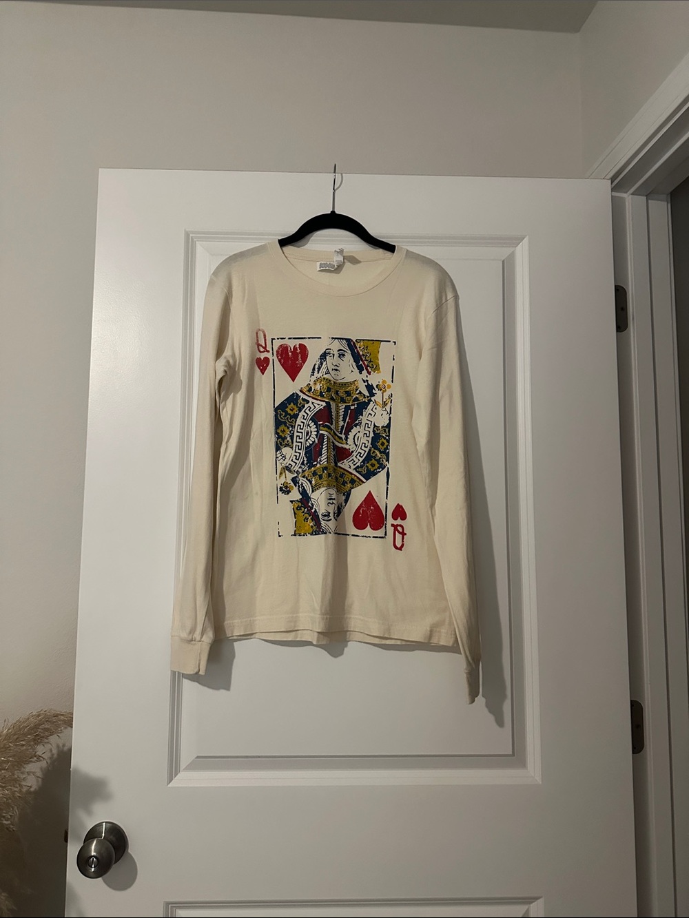 Bella Canvas Cream Crewneck Tee with Subtle Texture.
